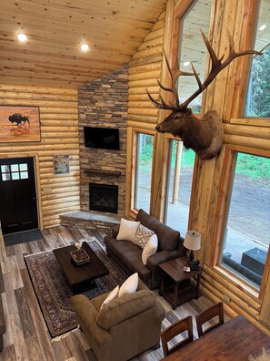 Living Room Area From Loft Area
