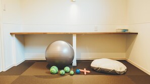 Study and bedroom