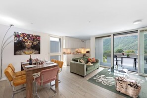 Living and dining room