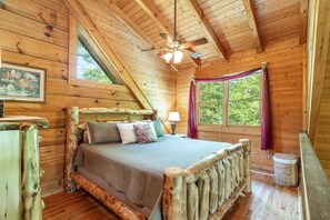 King Size Bedroom in Loft