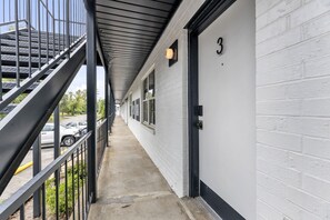 No. 3 is conveniently located on the bottom floor.