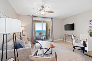 Living Area with Balcony