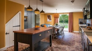 Cooking is a delight in the bespoke kitchen