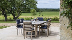 Al fresco dining with a view is on the cards at Otmoor House