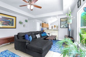 Open concept living space