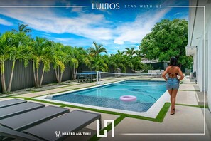 Step into the amazing luxe of our spacious pool retreat. #GreatLuxury 
