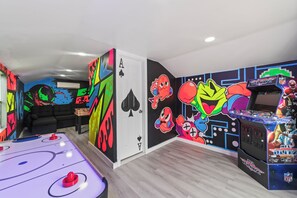 Our game room offers great luxury and amazing entertainment. #LuxuryFun