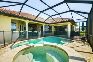 Lanai | Private Heated Pool | Hot Tub | Gas Grill