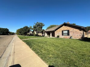 Parking available in front of house