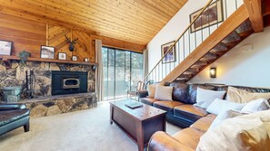 Indoors, Furniture, Living Room, Fireplace, Home Decor