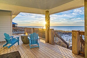 Enjoy amazing sunset views.