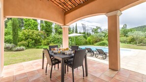 Open the door and step out onto your private balcony!