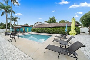 Thinking about an evening swim on those perfect summer nights? This is the best place to enjoy those Florida sunsets!