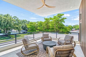Balcony Sitting Area Front elevation.