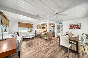 Dining, Kitchen and Living Room