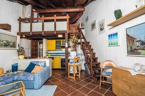 Kitchen and dining area