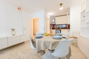 Kitchen and dining area