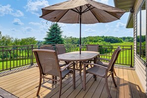 Deck | Gas Grill (Propane Provided) | Pastoral Views