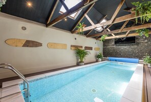 You will have access to the lovely shared indoor heated pool