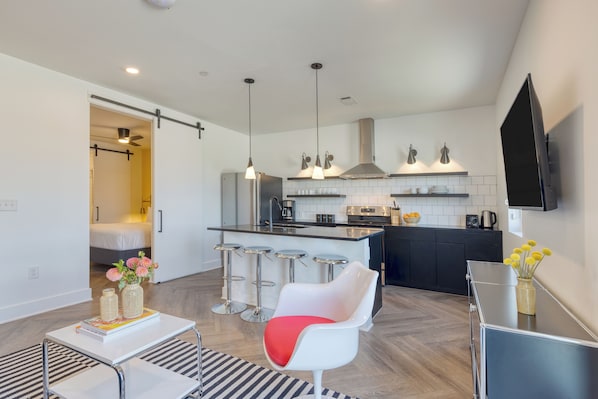 Open space layout.