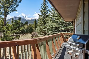 View from side deck