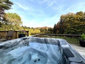 6 person not tub with amazing views