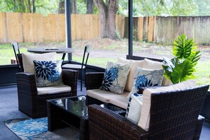Covered patio