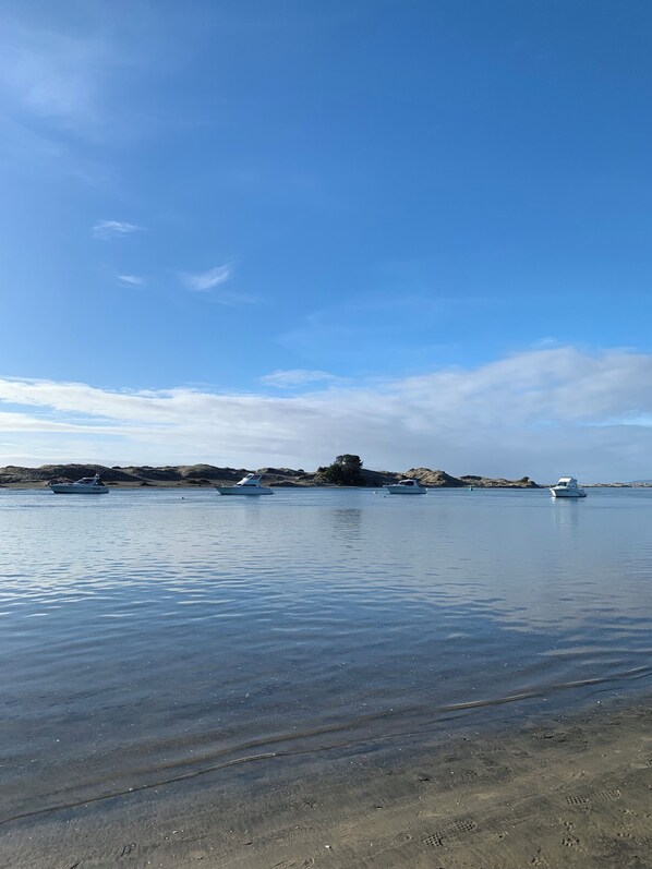 Estuary- a 5 min walk away