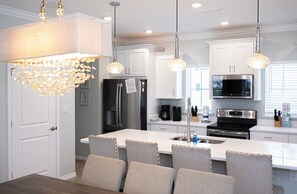 Fully equipped kitchen ready for your culinary adventures