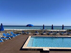 Dive into relaxation in our pool