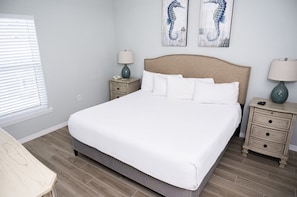 Dream away in our serene bedroom