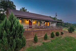 Sit on the cozy porch