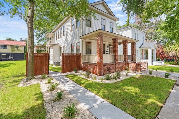 Front of the house