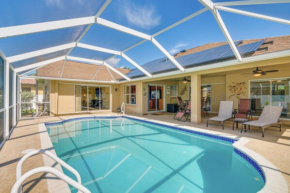 Cape Coral Vacation Rental | 3BR | 2BA | 2,287 Sq Ft | Step-Free Entry