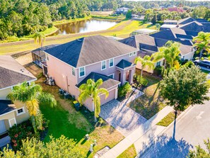 Front elevation - rear lakeside views