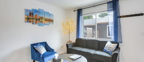 Dayton Vacation Rental | 2BR | 1BA | 3 Steps Required | 700 Sq Ft