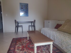 living room and dining area 