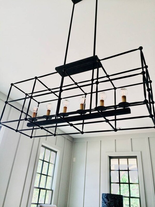 Custom lighting throughout! 