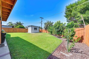 Fenced Backyard