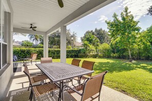 Private Patio | Outdoor Dining Area