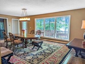 Dining Room with Lake Views - Dining Room with Lake Views