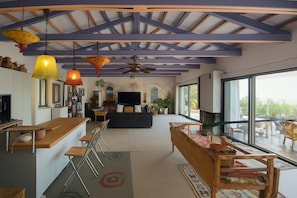 Spacious open-plan space