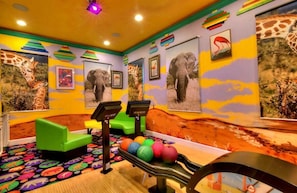 Sitting Area by the Bowling Alley