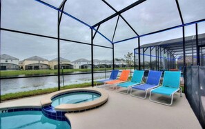Relaxing Sitting Area by the pool
