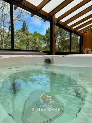 Bubbelpool inomhus