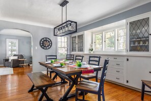 Gather & Dine in Style in the Cozy Dining Room