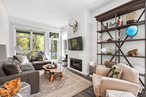 Lots of beautiful decor for a cozy setting