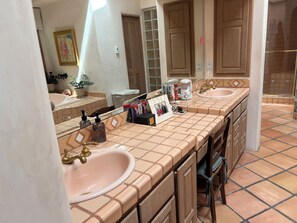Master Bathroom Sinks & Counters