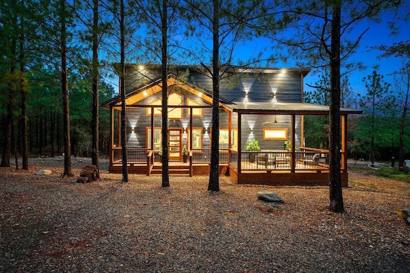 Front of cabin