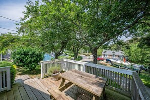 Overlook Chases Ocean Grove from your hilltop deck - 251 Old Wharf Road Unit 163 Dennis Port - Hilltop Hideaway